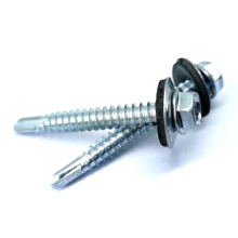 Galvanized Drilling Hex Head Self Tapping Self-Drilling Roofing Screw 6.3X19